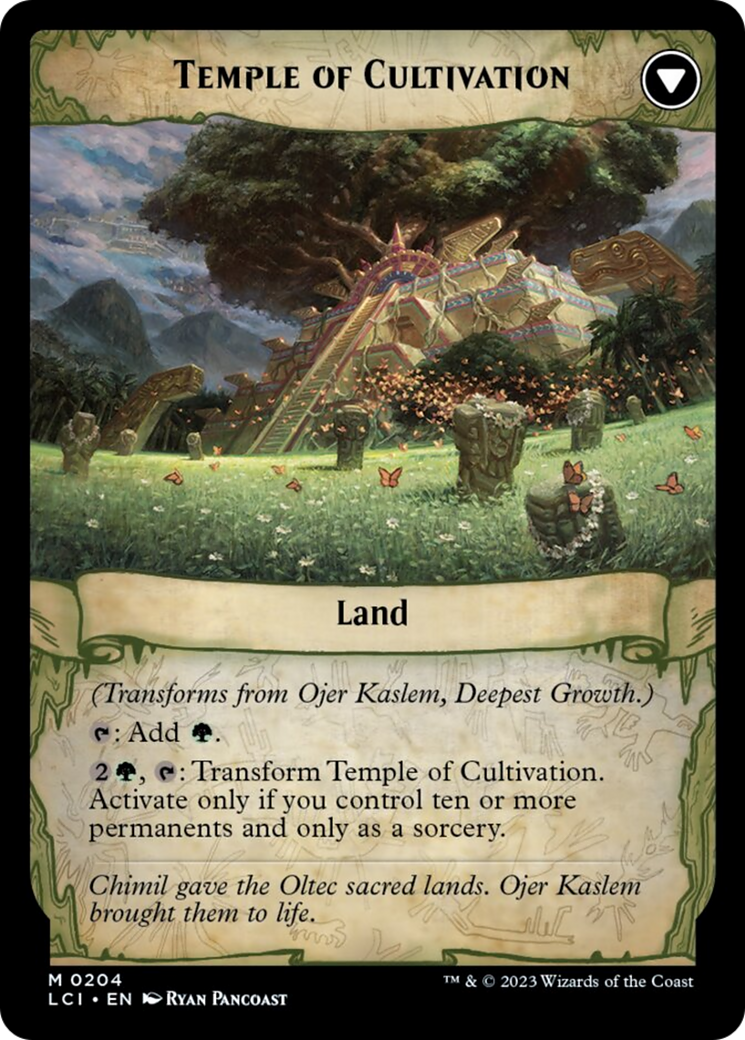 Ojer Kaslem, Deepest Growth // Temple of Cultivation [The Lost Caverns of Ixalan] | Event Horizon Hobbies CA