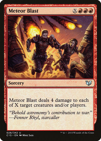 Meteor Blast [Commander 2015] | Event Horizon Hobbies CA
