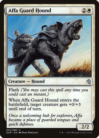 Affa Guard Hound [Duel Decks: Zendikar vs. Eldrazi] | Event Horizon Hobbies CA
