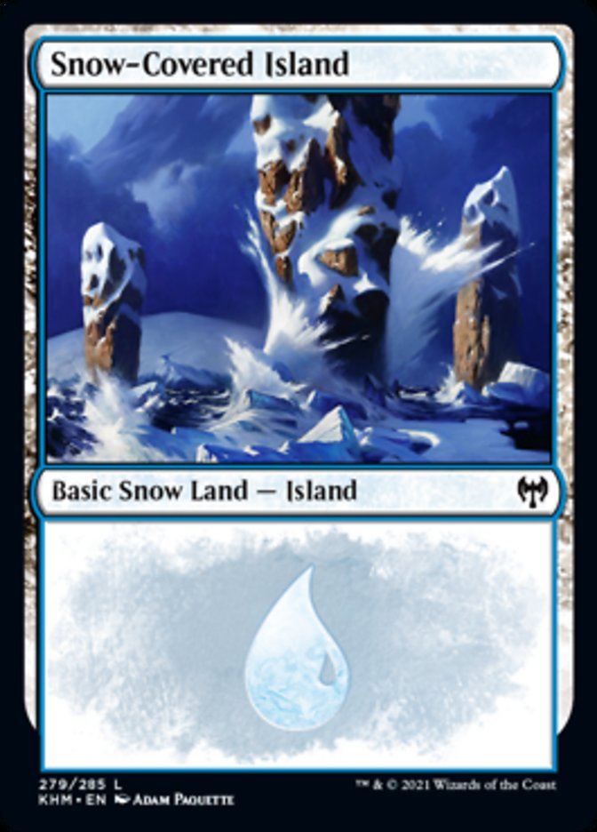 Snow-Covered Island (279) [Kaldheim] | Event Horizon Hobbies CA