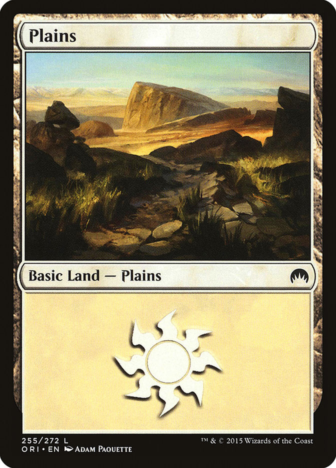 Plains (255) [Magic Origins] | Event Horizon Hobbies CA