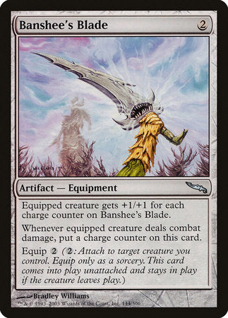 Banshee's Blade [Mirrodin] | Event Horizon Hobbies CA