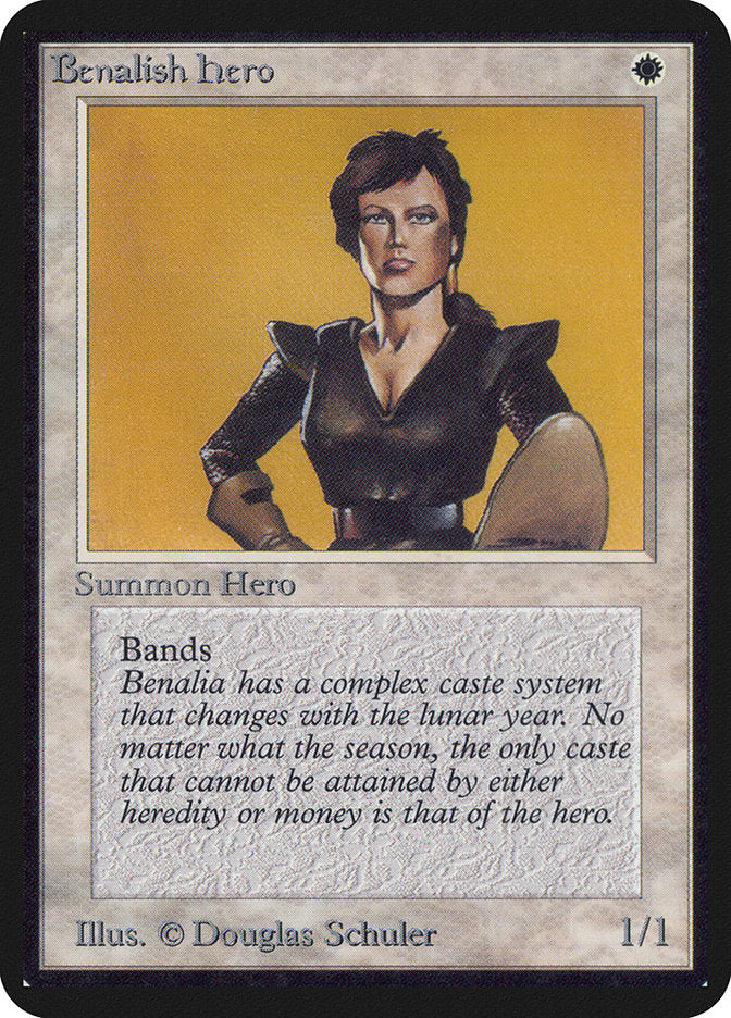 Benalish Hero [Limited Edition Alpha] | Event Horizon Hobbies CA
