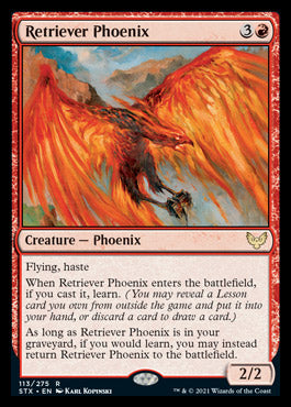 Retriever Phoenix [Strixhaven: School of Mages] | Event Horizon Hobbies CA
