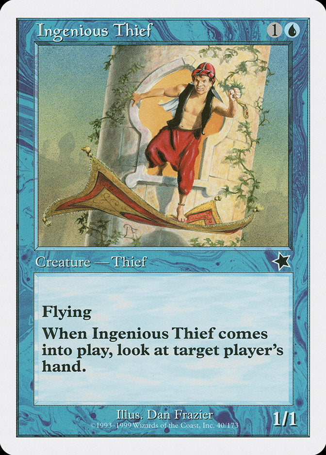 Ingenious Thief [Starter 1999] | Event Horizon Hobbies CA