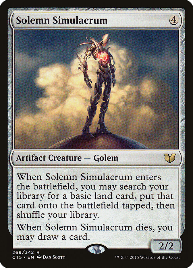 Solemn Simulacrum [Commander 2015] | Event Horizon Hobbies CA