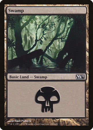 Swamp (241) [Magic 2012] | Event Horizon Hobbies CA