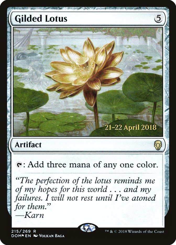 Gilded Lotus  [Dominaria Prerelease Promos] | Event Horizon Hobbies CA