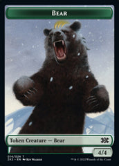 Bear // Monk Double-sided Token [Double Masters 2022 Tokens] | Event Horizon Hobbies CA