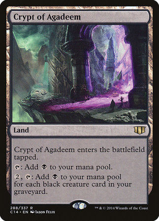 Crypt of Agadeem [Commander 2014] | Event Horizon Hobbies CA
