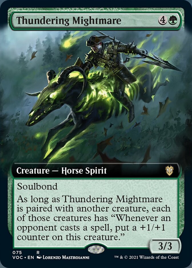 Thundering Mightmare (Extended) [Innistrad: Crimson Vow Commander] | Event Horizon Hobbies CA