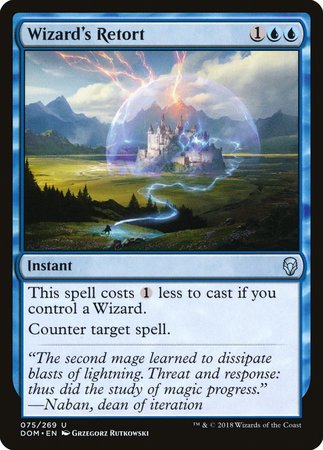 Wizard's Retort [Dominaria] | Event Horizon Hobbies CA