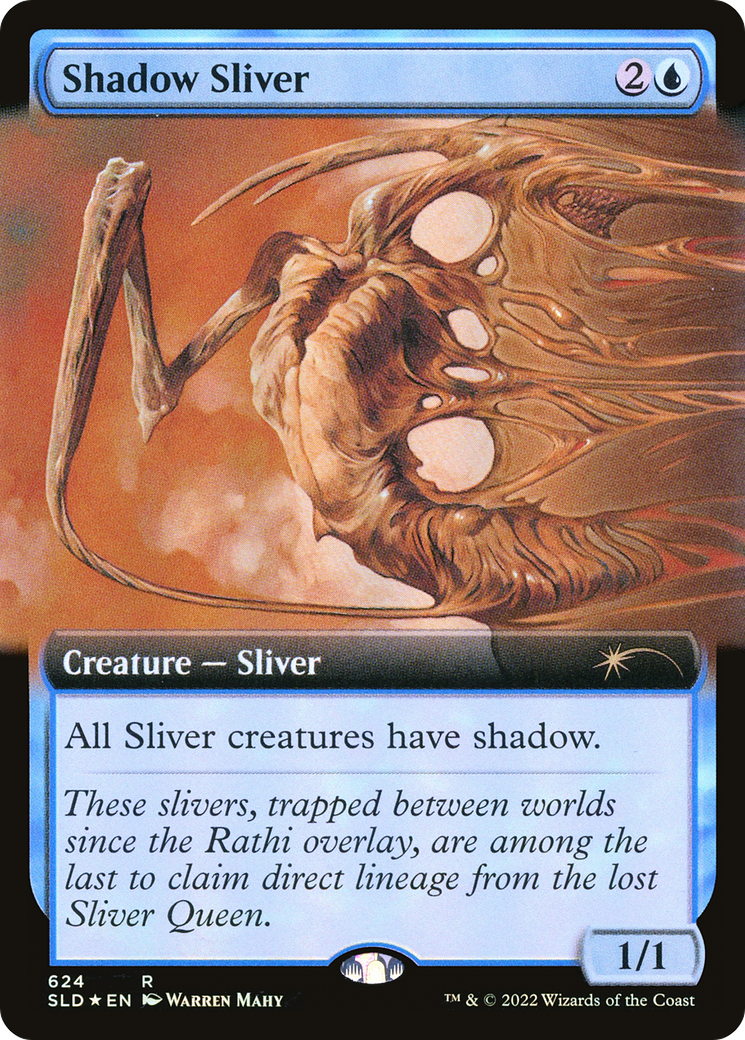 Shadow Sliver (Extended Art) [Secret Lair Drop Promos] | Event Horizon Hobbies CA