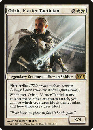 Odric, Master Tactician [Magic 2013] | Event Horizon Hobbies CA