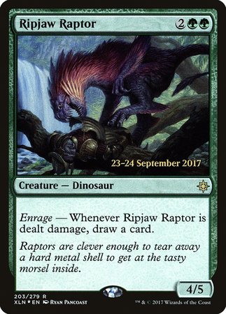 Ripjaw Raptor [Ixalan Promos] | Event Horizon Hobbies CA