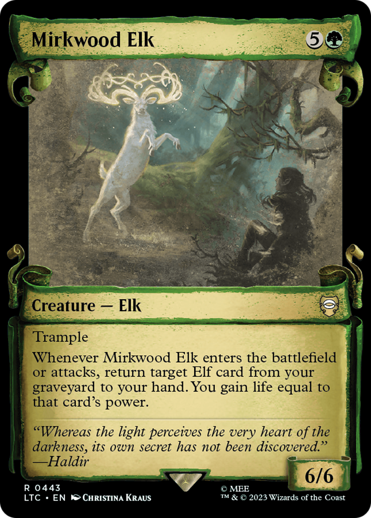 Mirkwood Elk [The Lord of the Rings: Tales of Middle-Earth Commander Showcase Scrolls] | Event Horizon Hobbies CA