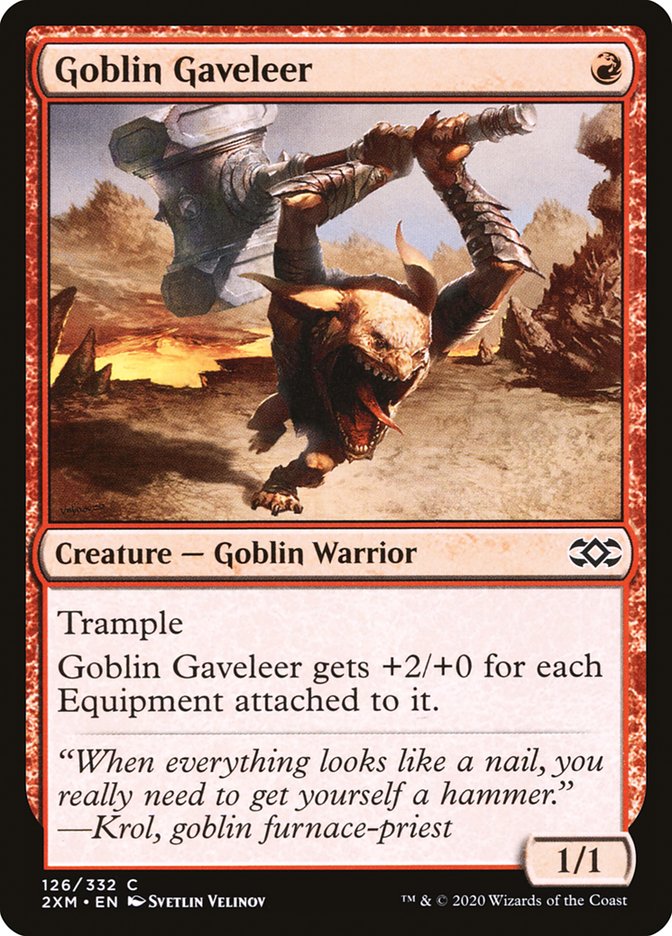 Goblin Gaveleer [Double Masters] | Event Horizon Hobbies CA