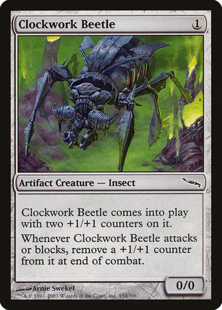 Clockwork Beetle [Mirrodin] | Event Horizon Hobbies CA