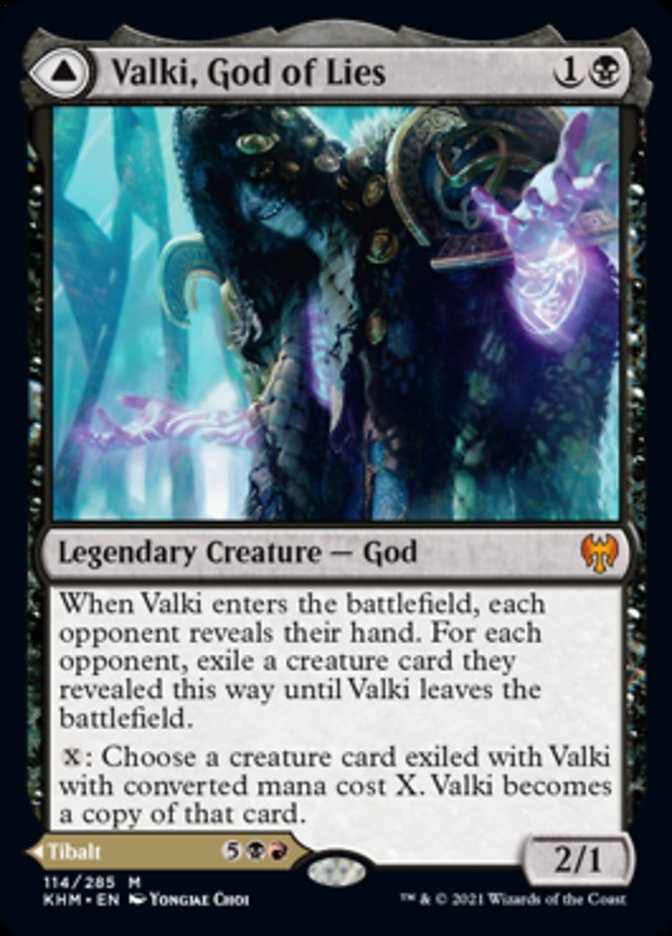 Valki, God of Lies // Tibalt, Cosmic Impostor [Kaldheim] | Event Horizon Hobbies CA
