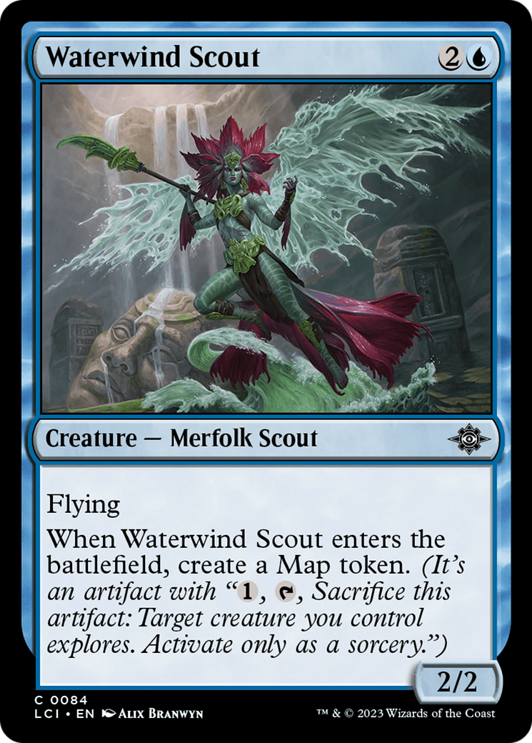 Waterwind Scout [The Lost Caverns of Ixalan] | Event Horizon Hobbies CA