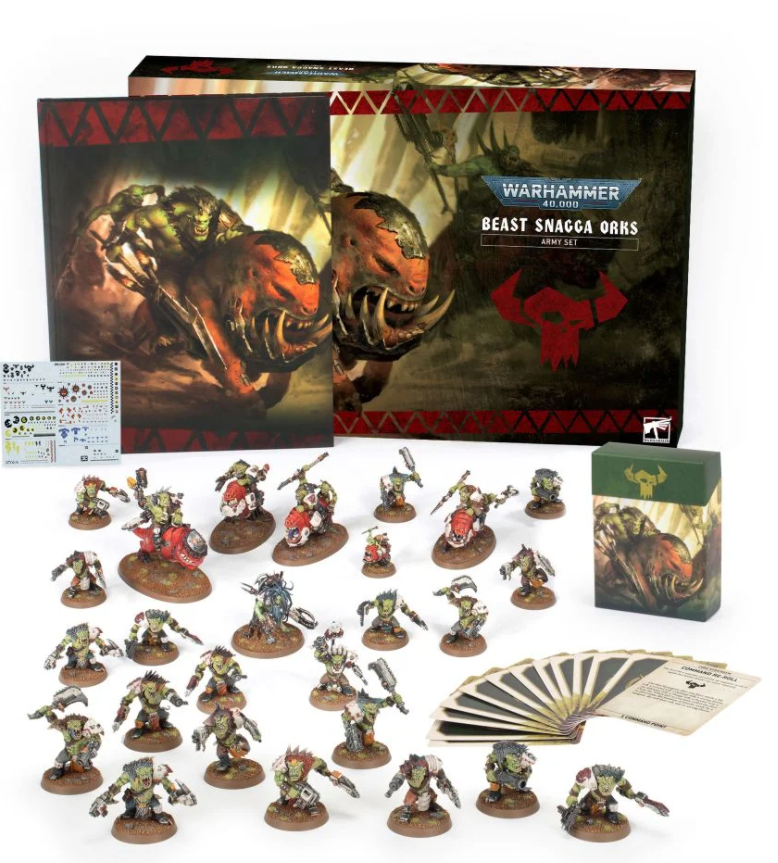 40k - Orks - Beast Snagga Orks Army Set