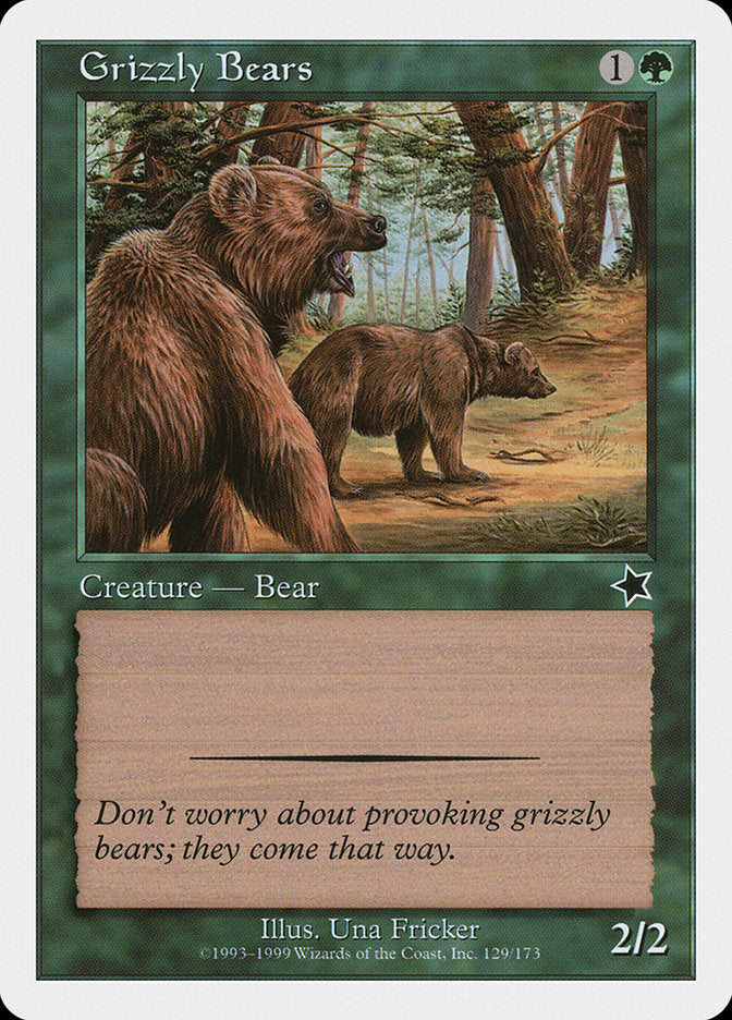 Grizzly Bears [Starter 1999] | Event Horizon Hobbies CA