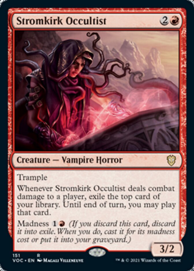 Stromkirk Occultist [Innistrad: Crimson Vow Commander] | Event Horizon Hobbies CA
