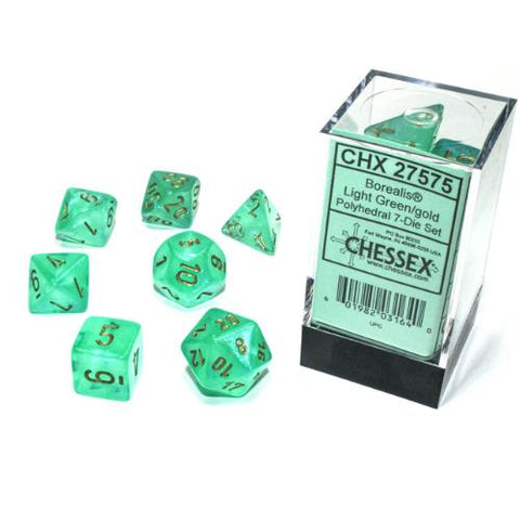 Dice - Chessex - Polyhedral (7pc) - Borealis