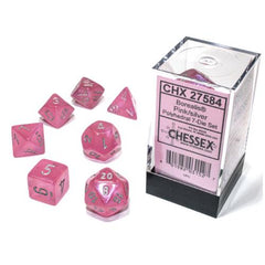 Dice - Chessex - Polyhedral (7pc) - Borealis | Event Horizon Hobbies CA