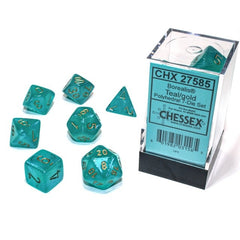 Dice - Chessex - Polyhedral (7pc) - Borealis | Event Horizon Hobbies CA