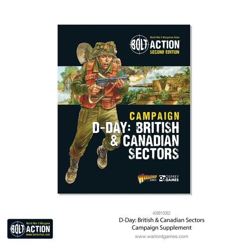 Warlord Games - Bolt Action - D-Day: British & Canadian Sectors -Theatre Book | Event Horizon Hobbies CA