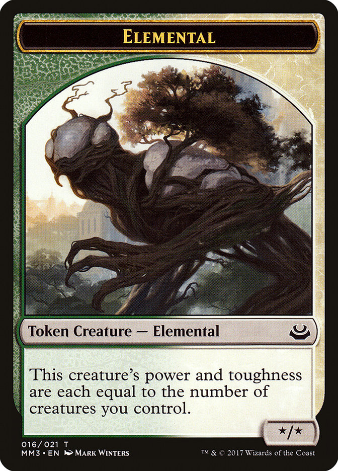 Elemental [Modern Masters 2017 Tokens] | Event Horizon Hobbies CA