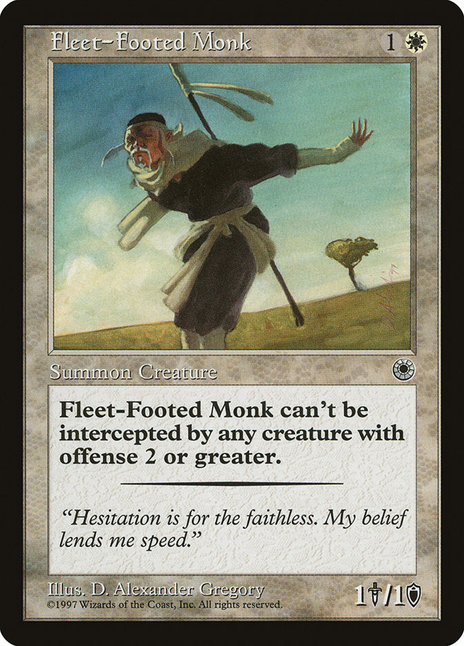 Fleet-Footed Monk [Portal] | Event Horizon Hobbies CA