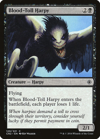 Blood-Toll Harpy [Conspiracy: Take the Crown] | Event Horizon Hobbies CA