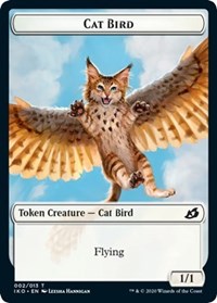 Cat Bird // Human Soldier (003) Double-sided Token [Ikoria: Lair of Behemoths Tokens] | Event Horizon Hobbies CA