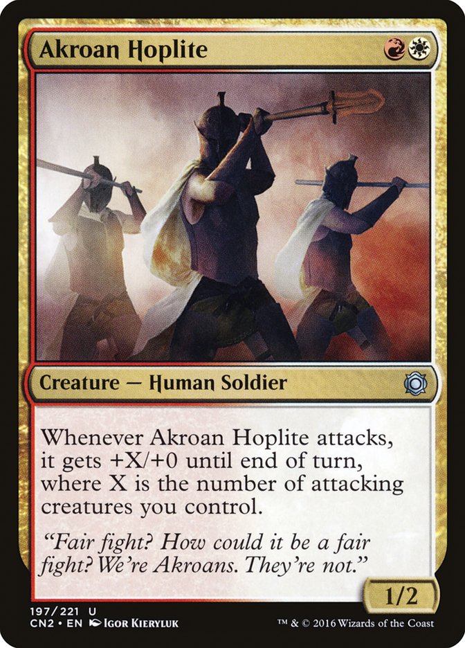 Akroan Hoplite [Conspiracy: Take the Crown] | Event Horizon Hobbies CA