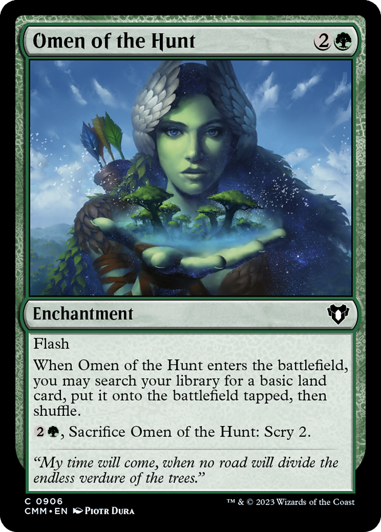 Omen of the Hunt [Commander Masters] | Event Horizon Hobbies CA