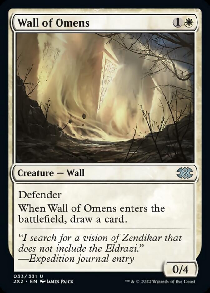 Wall of Omens [Double Masters 2022] | Event Horizon Hobbies CA