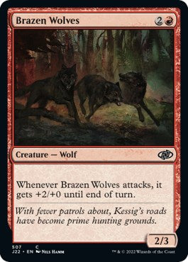 Brazen Wolves [Jumpstart 2022] | Event Horizon Hobbies CA
