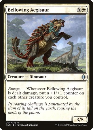 Bellowing Aegisaur [Ixalan] | Event Horizon Hobbies CA
