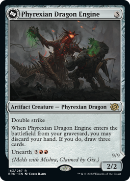 Phyrexian Dragon Engine [The Brothers' War] | Event Horizon Hobbies CA