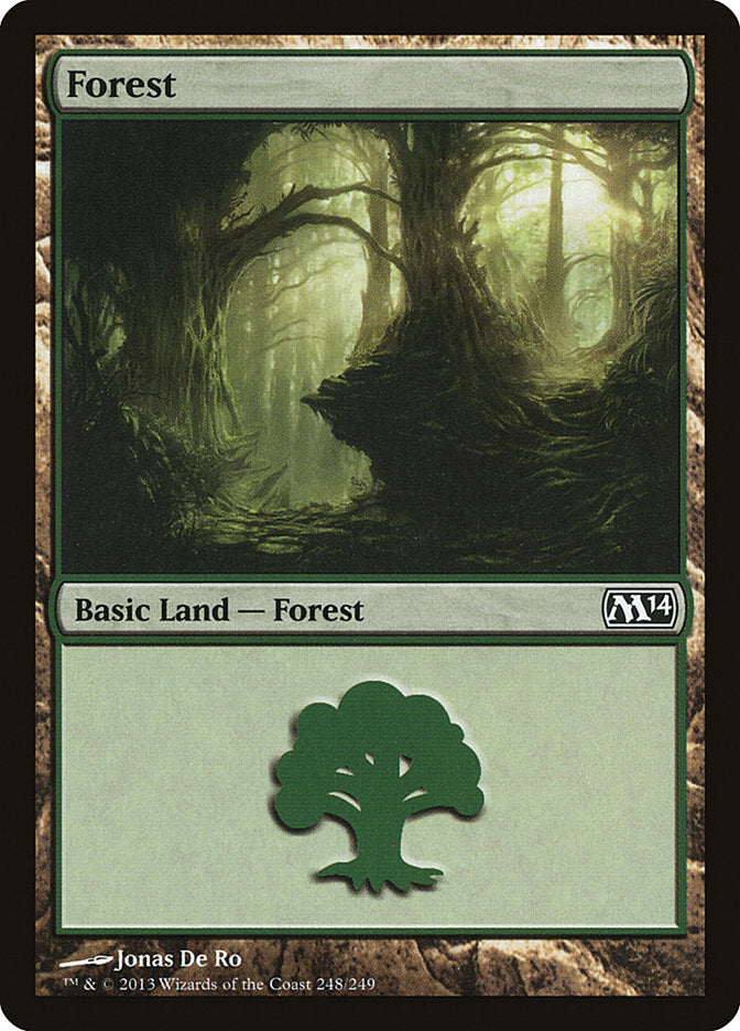 Forest (248) [Magic 2014] | Event Horizon Hobbies CA