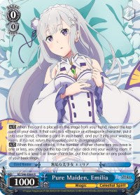 Pure Maiden, Emilia (RZ/S46-E064 R) [Re:ZERO]