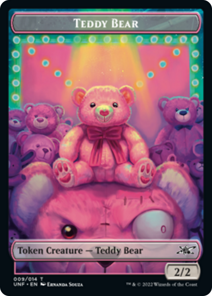 Teddy Bear // Treasure (013) Double-sided Token [Unfinity Tokens] | Event Horizon Hobbies CA