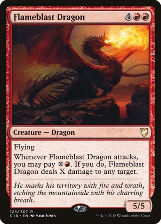 Flameblast Dragon [Commander 2018] | Event Horizon Hobbies CA