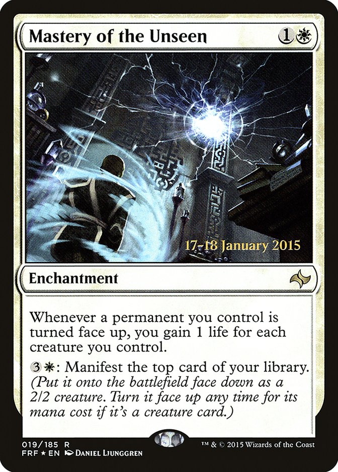 Mastery of the Unseen  [Fate Reforged Prerelease Promos] | Event Horizon Hobbies CA