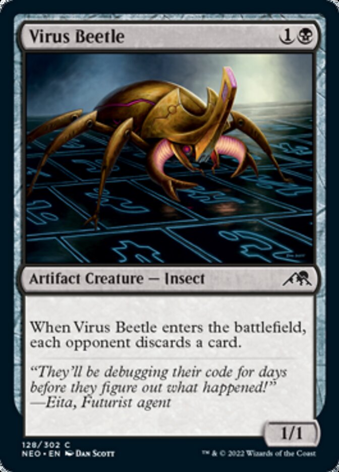 Virus Beetle [Kamigawa: Neon Dynasty] | Event Horizon Hobbies CA