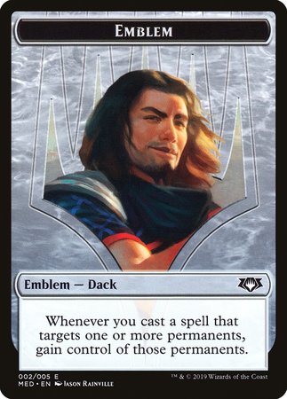 Emblem - Dack Fayden [Mythic Edition Tokens] | Event Horizon Hobbies CA