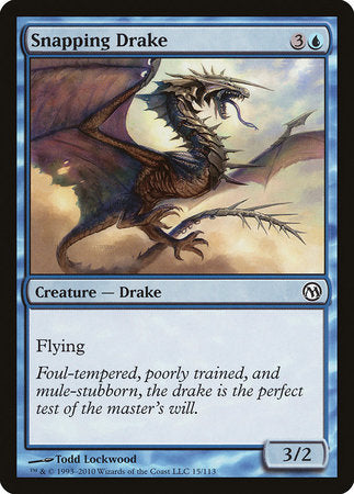 Snapping Drake [Duels of the Planeswalkers] | Event Horizon Hobbies CA