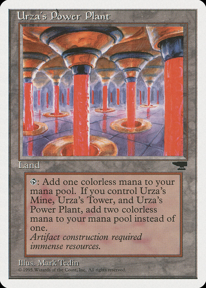 Urza's Power Plant (Red Columns) [Chronicles] | Event Horizon Hobbies CA